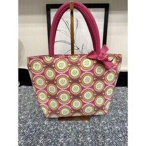 Insulated Lunch Tote Bag Pink Design Women Girls Travel Raymond Waites